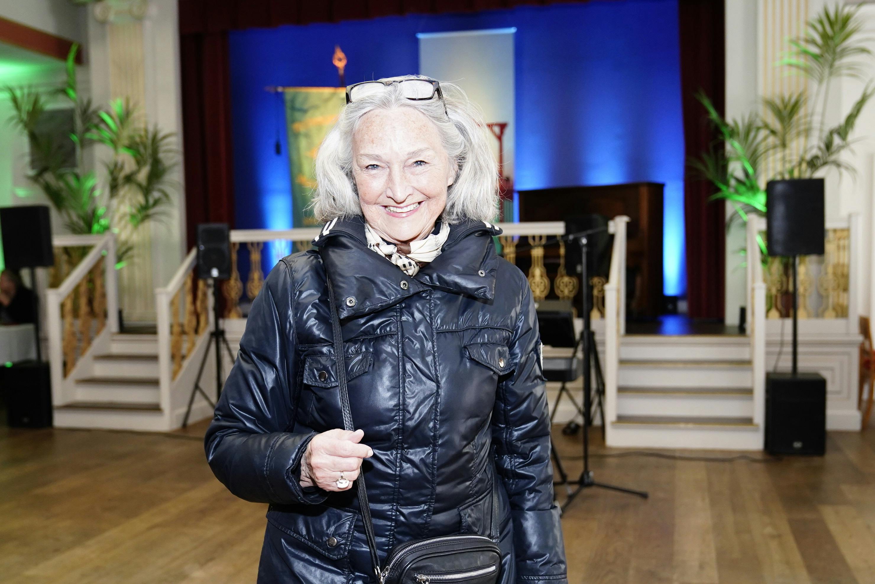 Rudi Nielsen til reception i anledning af Torben Træskos 50-års jubilæum. 