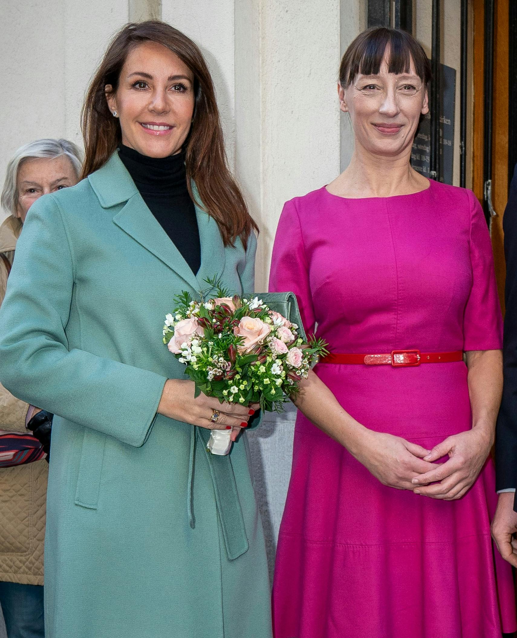 Prinsesse Marie og Malene Bendtsen.
