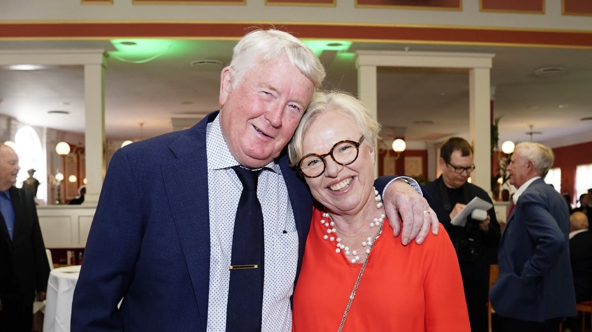 Torben Træsko med hustruen Susanne