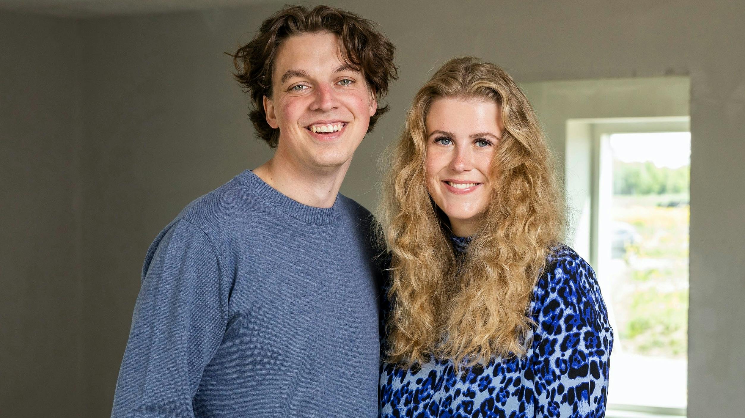 Lasse og Heidi fra "Nybyggerne".