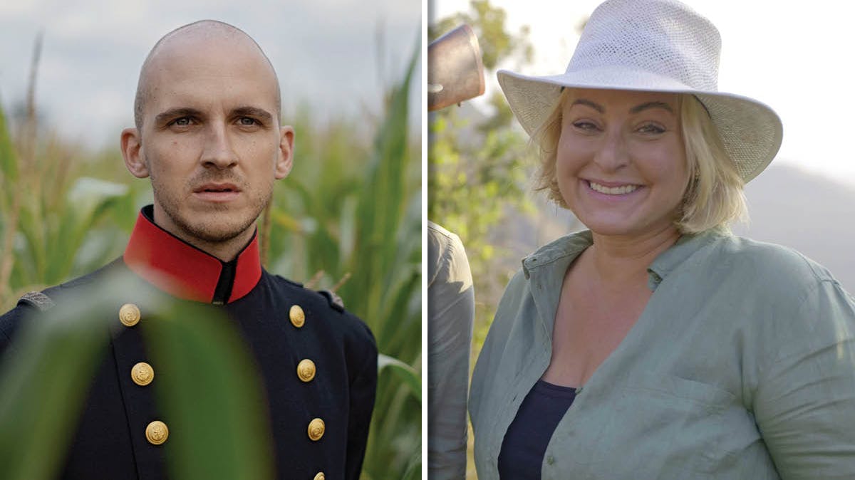 Anton Hjejle og Stéphanie Surrugue 