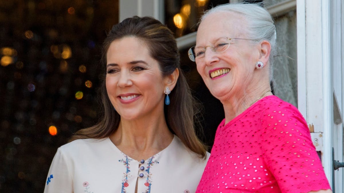 Kronprinsesse Mary og dronning Margrethe