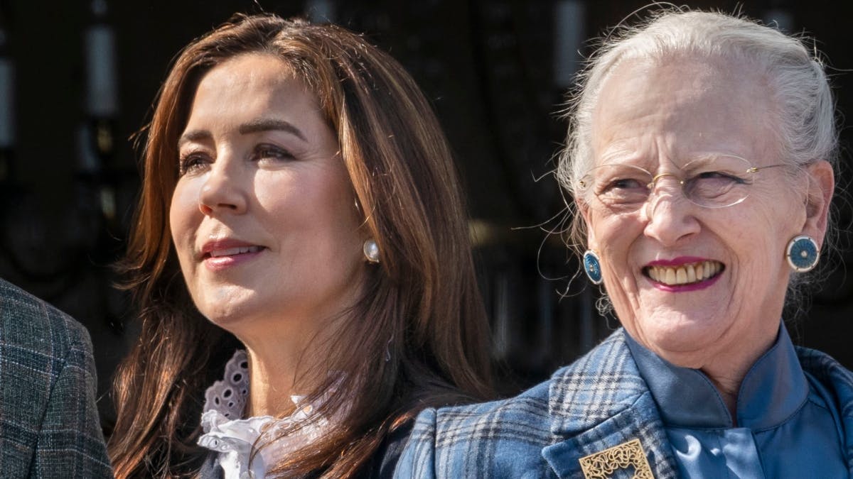 Kronprinsesse Mary og dronning Margrethe