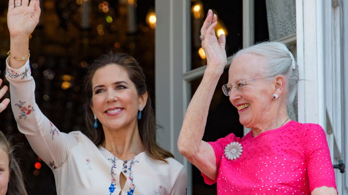 Kronprinsesse Mary og dronning Margrethe