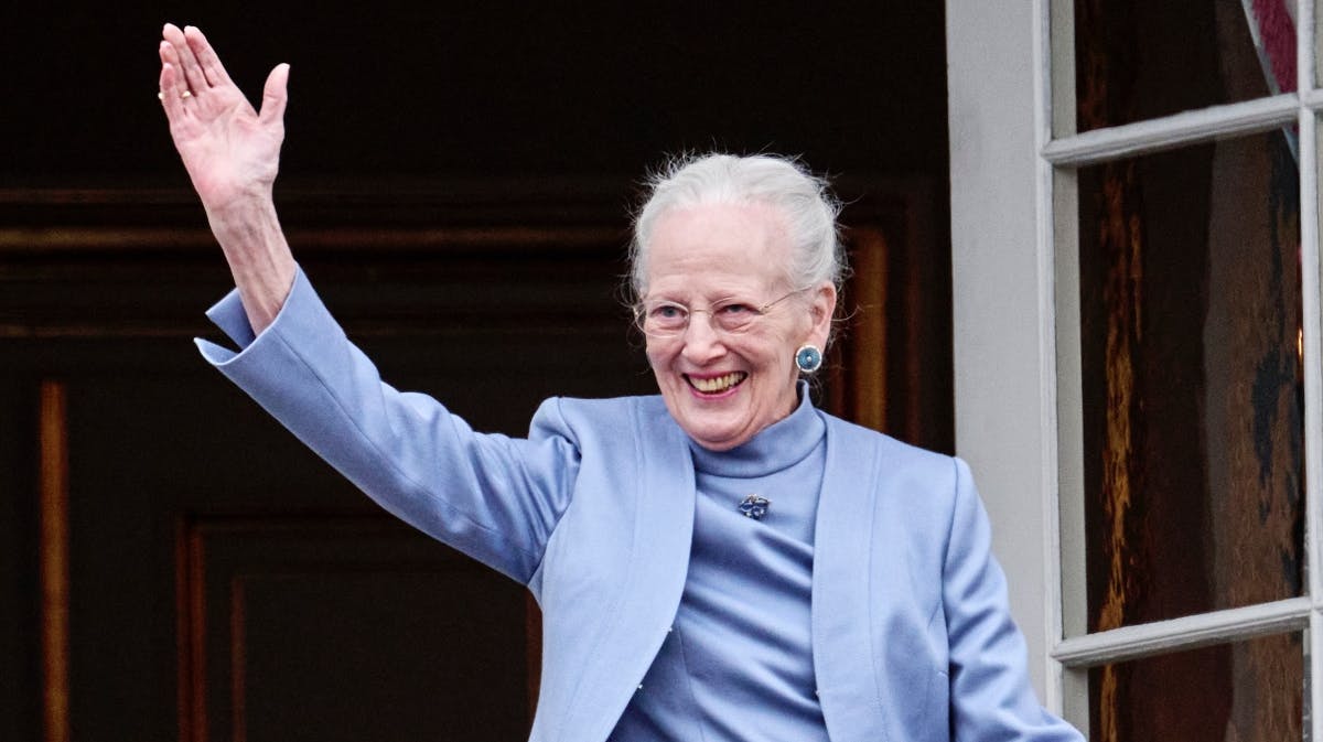 Dronning Margrethe.