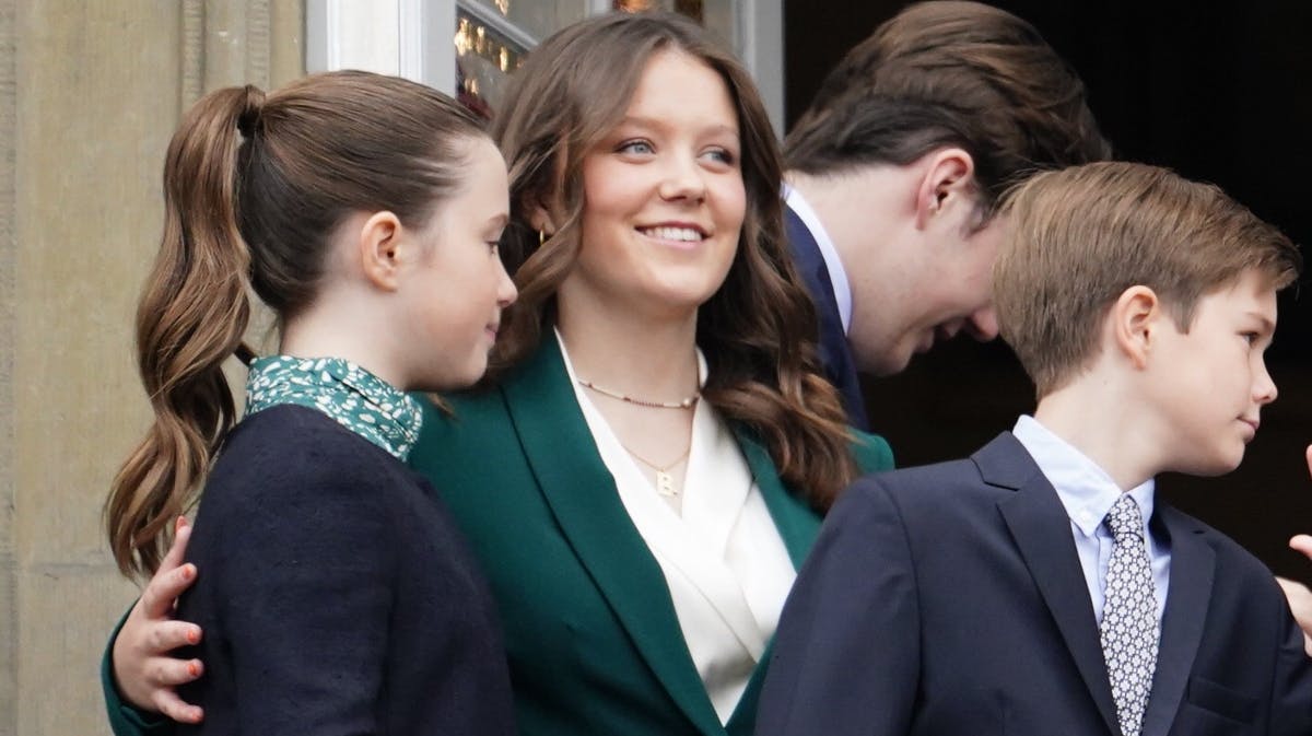 Prinsesse Isabella med Josephine og Vincent