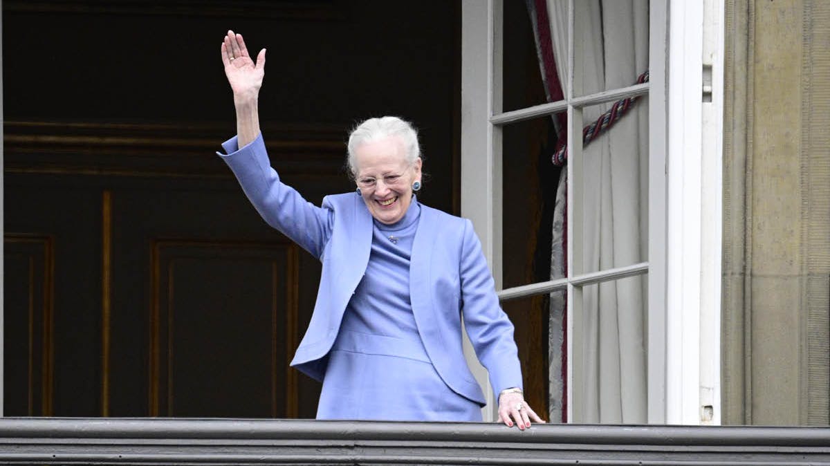 Dronning Margrethe.
