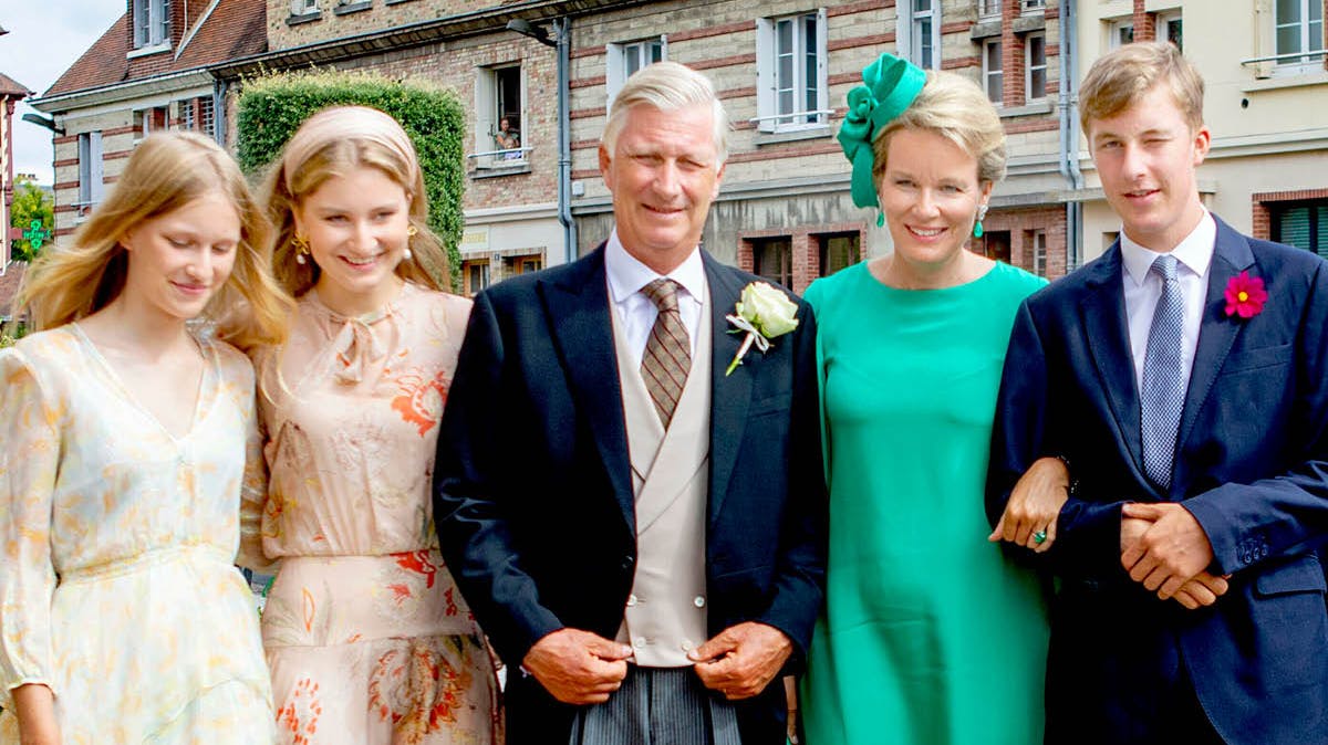 Den belgiske kongefamilie. 