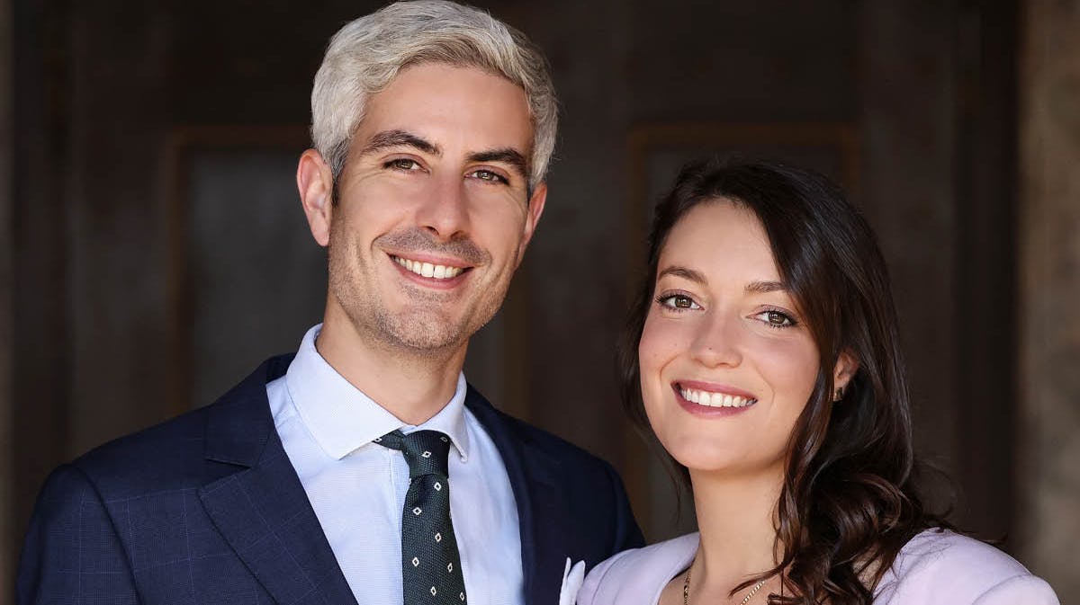 Nicolas Bagory og prinsesse Alexandra.