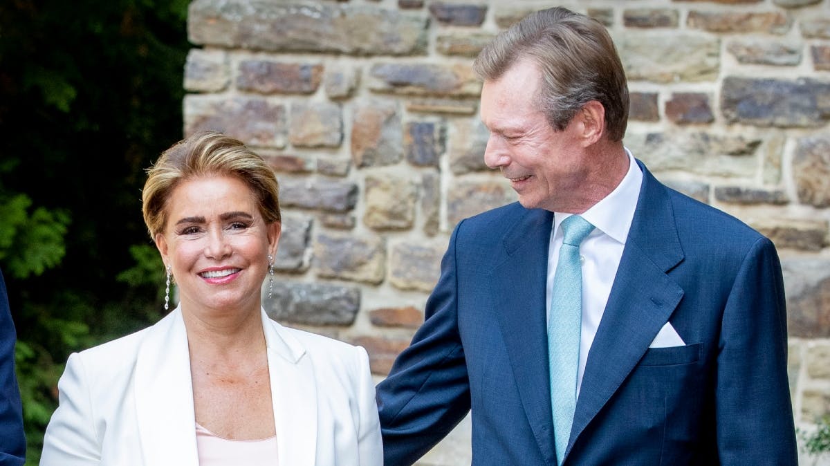 Storhertuginde Maria Teresa og storhertug Henri af Luxembourg