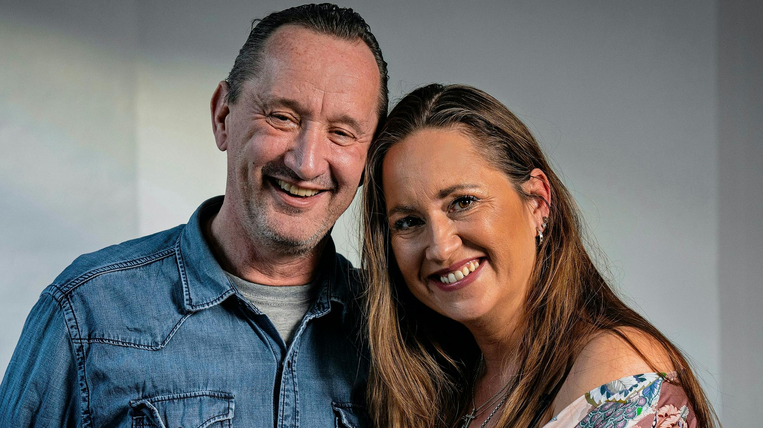 Jesper Skibby og kæresten Mette.