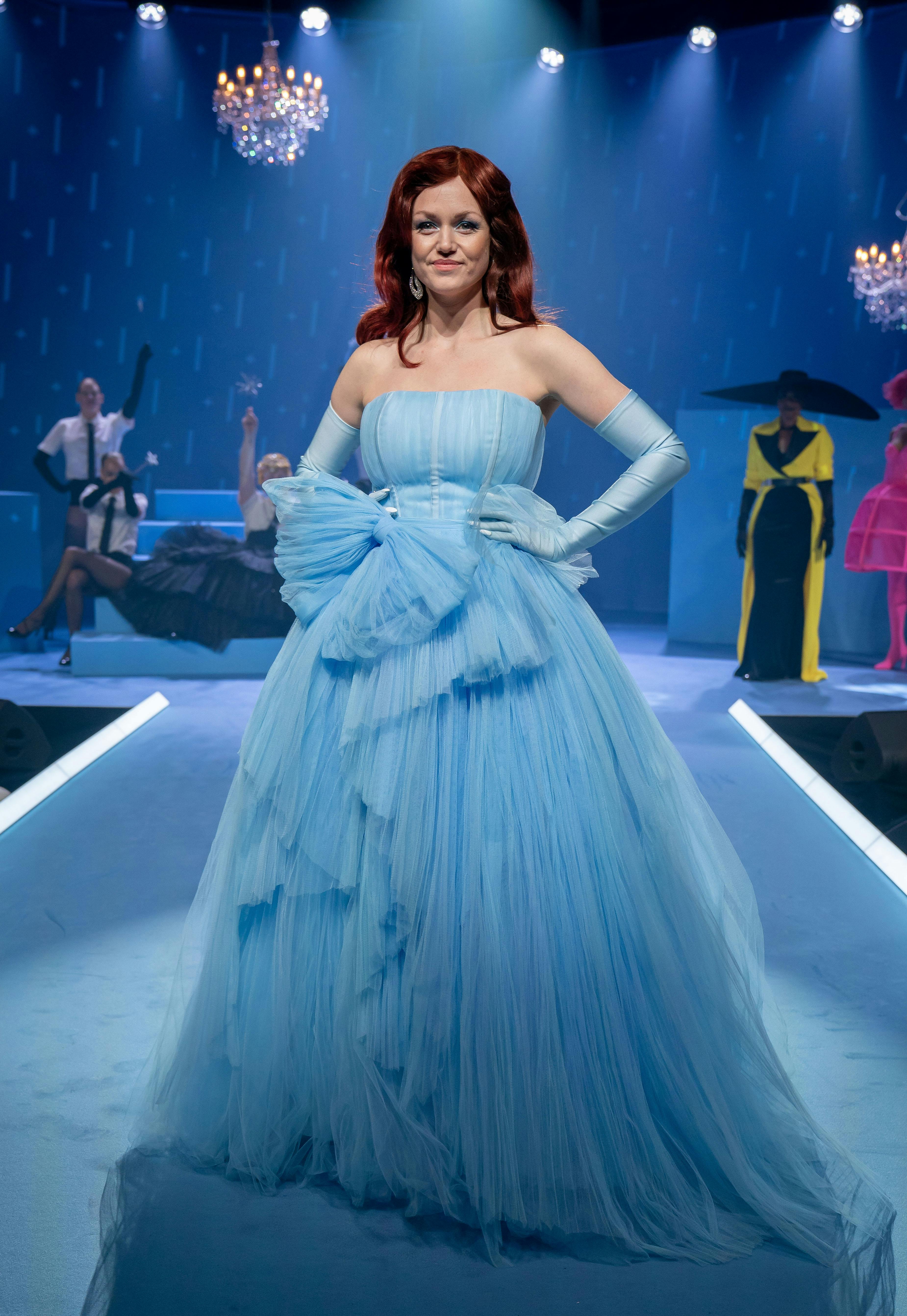 Johanne Milland som Askepot i "Askepot - The Musical". 