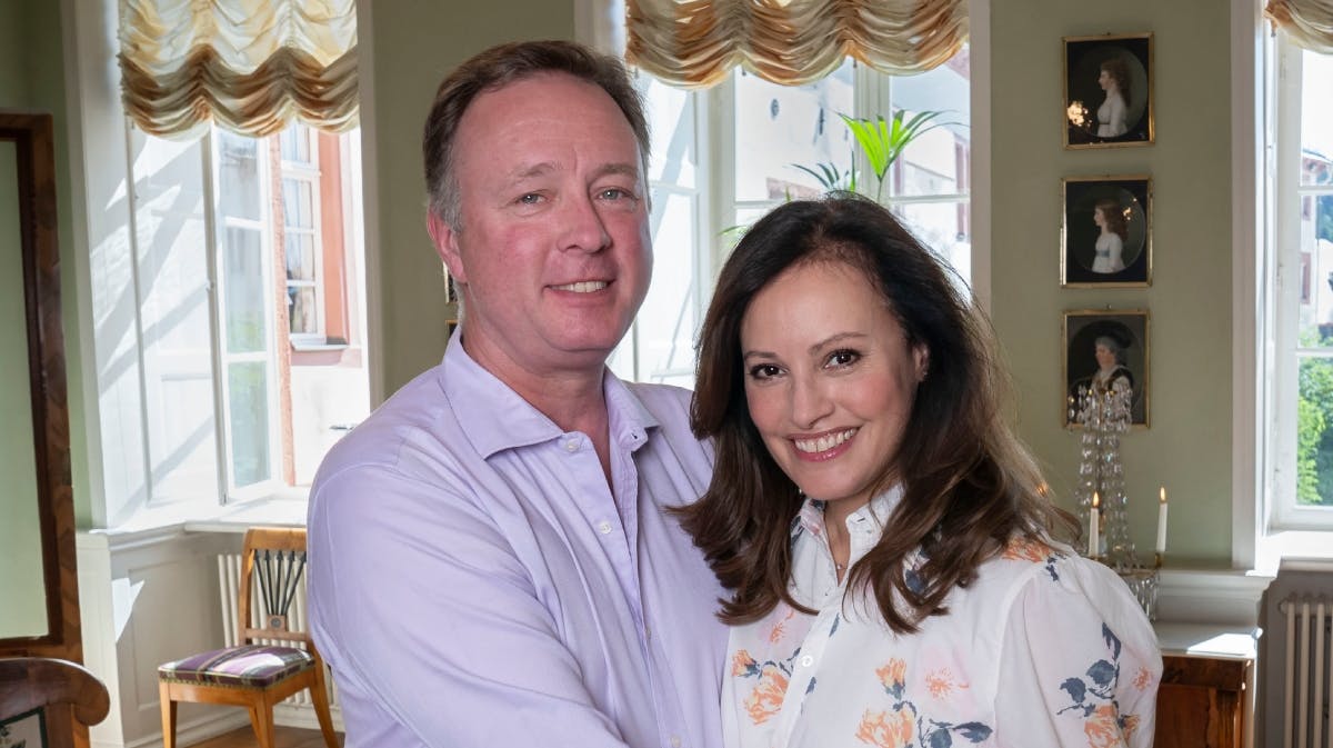 Prins Gustav og prinsesse Carina 