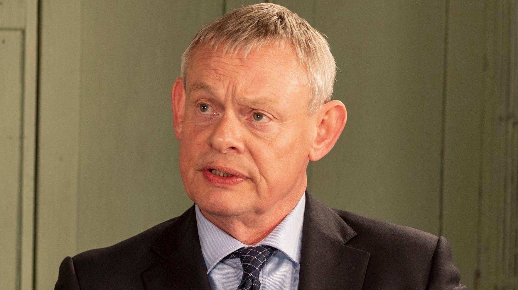 Martin Clunes som lægen Martin Ellingham i "Doc Martin".