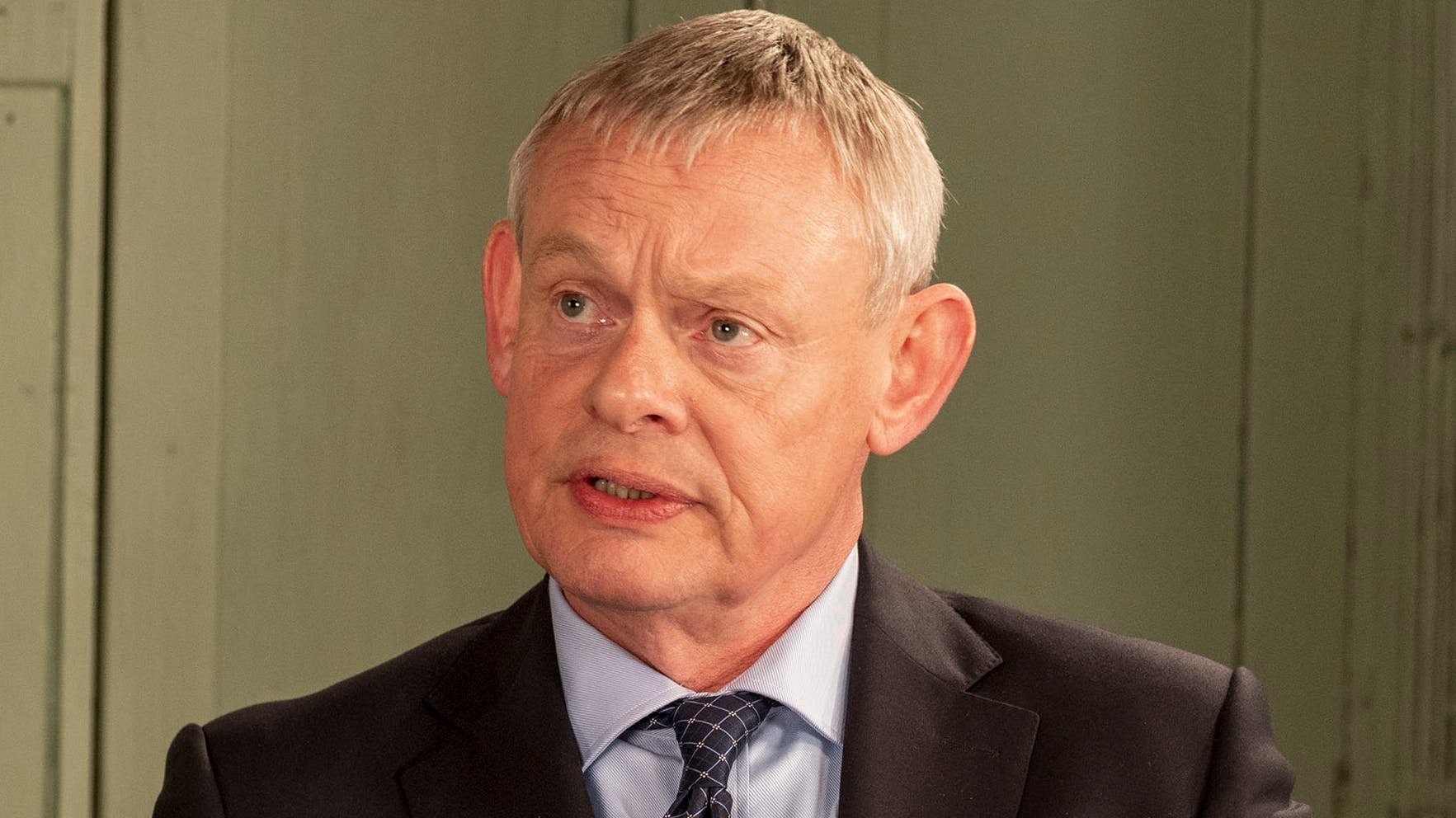 Martin Clunes som lægen Martin Ellingham i "Doc Martin".