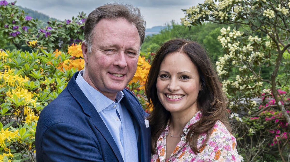 Prins Gustav og prinsesse Carina.