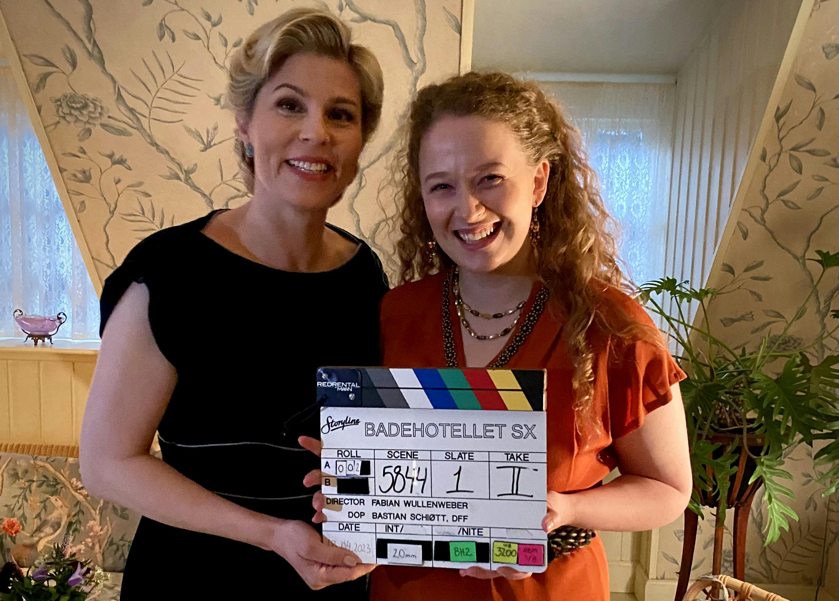 Cecilie Stenspil og Andrea Alma Øst Birkkjær.