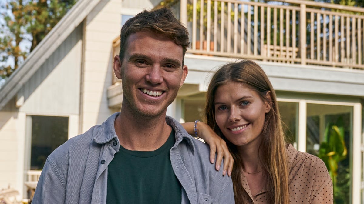 Reece Curran og Caroline Dahm 