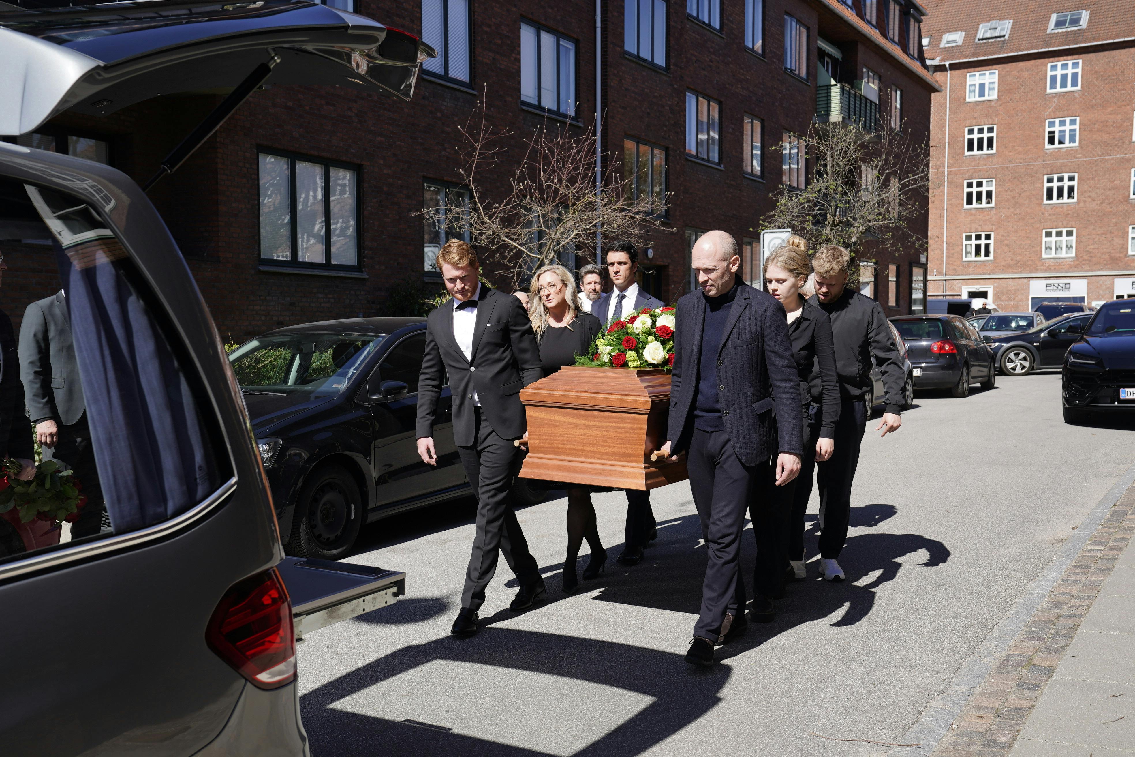 Filippo, Claudia, Giacomo samt hans børn Barbara og August