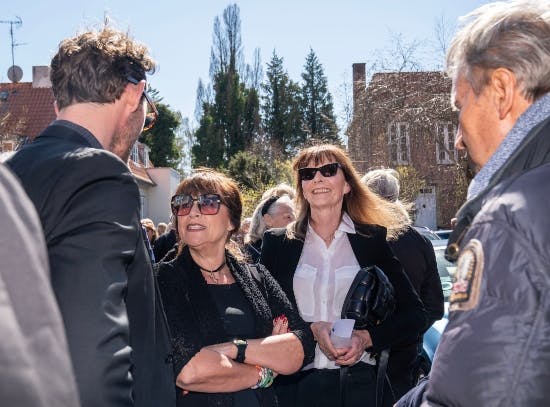 Rasmus og Karen Seebach sammen med Kirsten Siggaard og Jørgen de Mylius.