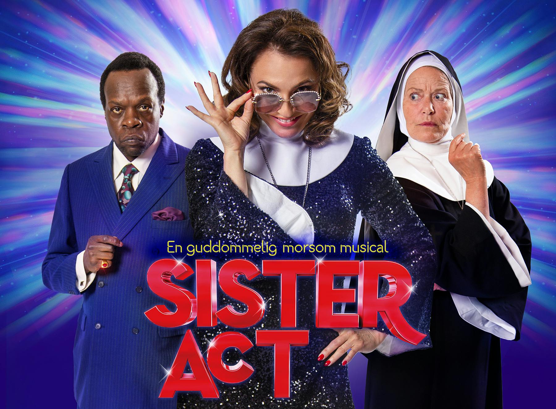Musicalen "Sister Act" har premiere den 21. september på Det Ny Teater.&nbsp;
