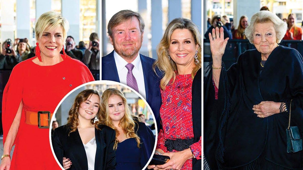 Den hollandske kongefamilie var sammen til Koningsdagconcert. 
