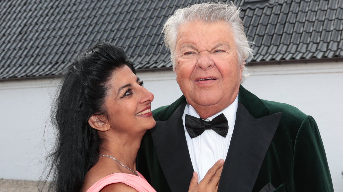 Susan Astani og Christian Kjær.