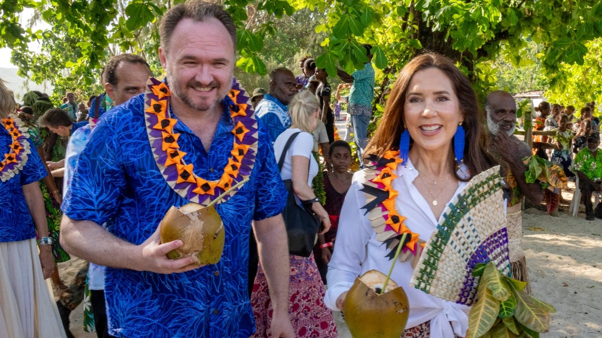 Minister Dan Jørgensen og kronprinsesse Mary