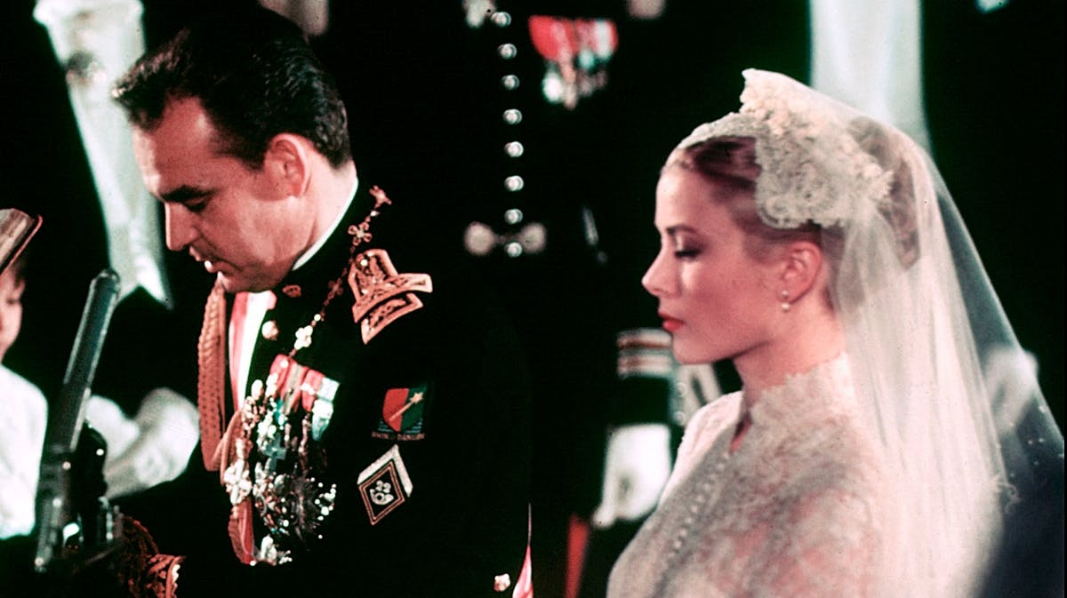 Fyrst Rainier og Grace Kelly