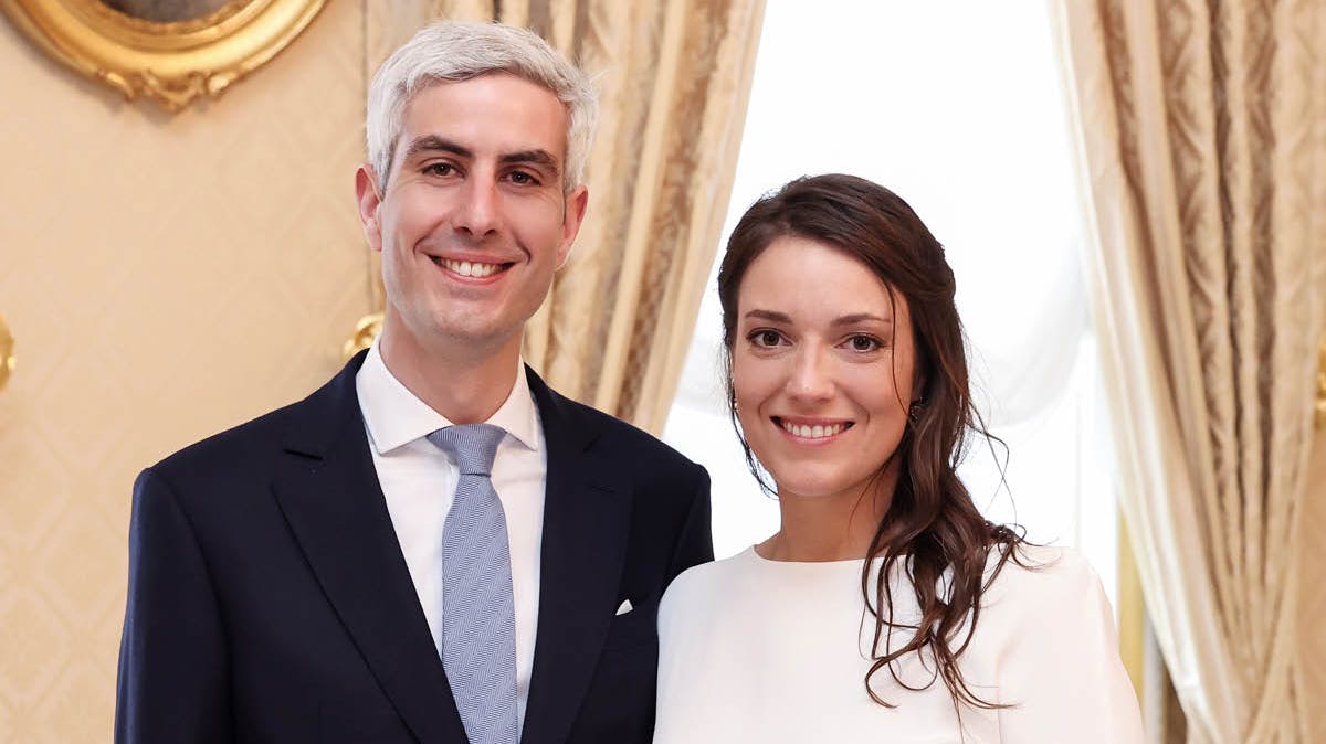 Nicolas Bagory og prinsesse Alexandra.