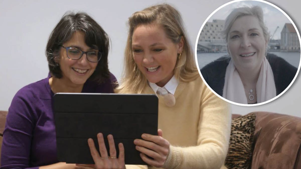 Lorraine, Mette Frisk og Lisa Karen Dixon. 