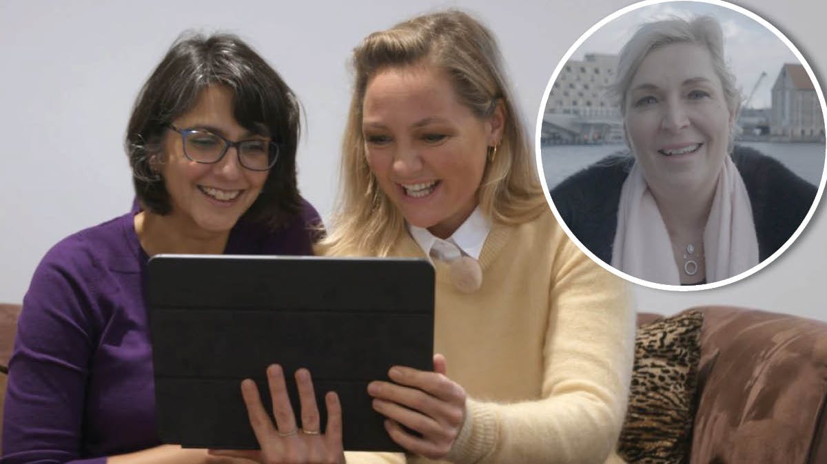 Lorraine, Mette Frisk og Lisa Karen Dixon. 