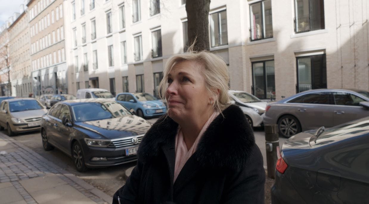 For Lisa Karen Dixon var det meget rørende at besøge Danmark. 