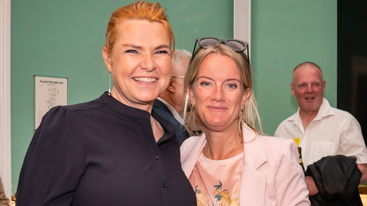 Inger Støjberg og Pernille Vermund
