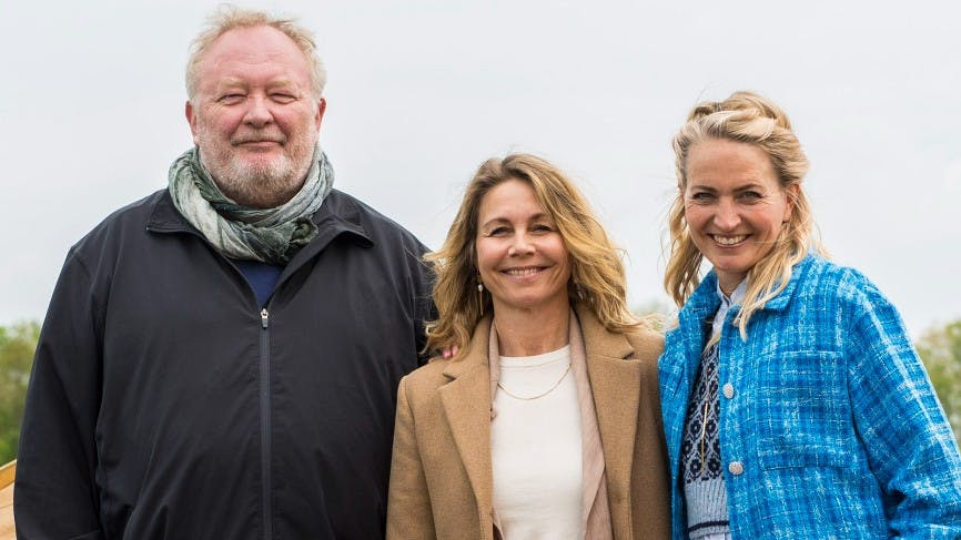 Bjarne Henriksen, Anne Louise Hassing og Annette Heick
