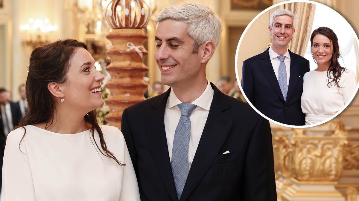 Prinsesse Alexandra og Nicolas Bagory.