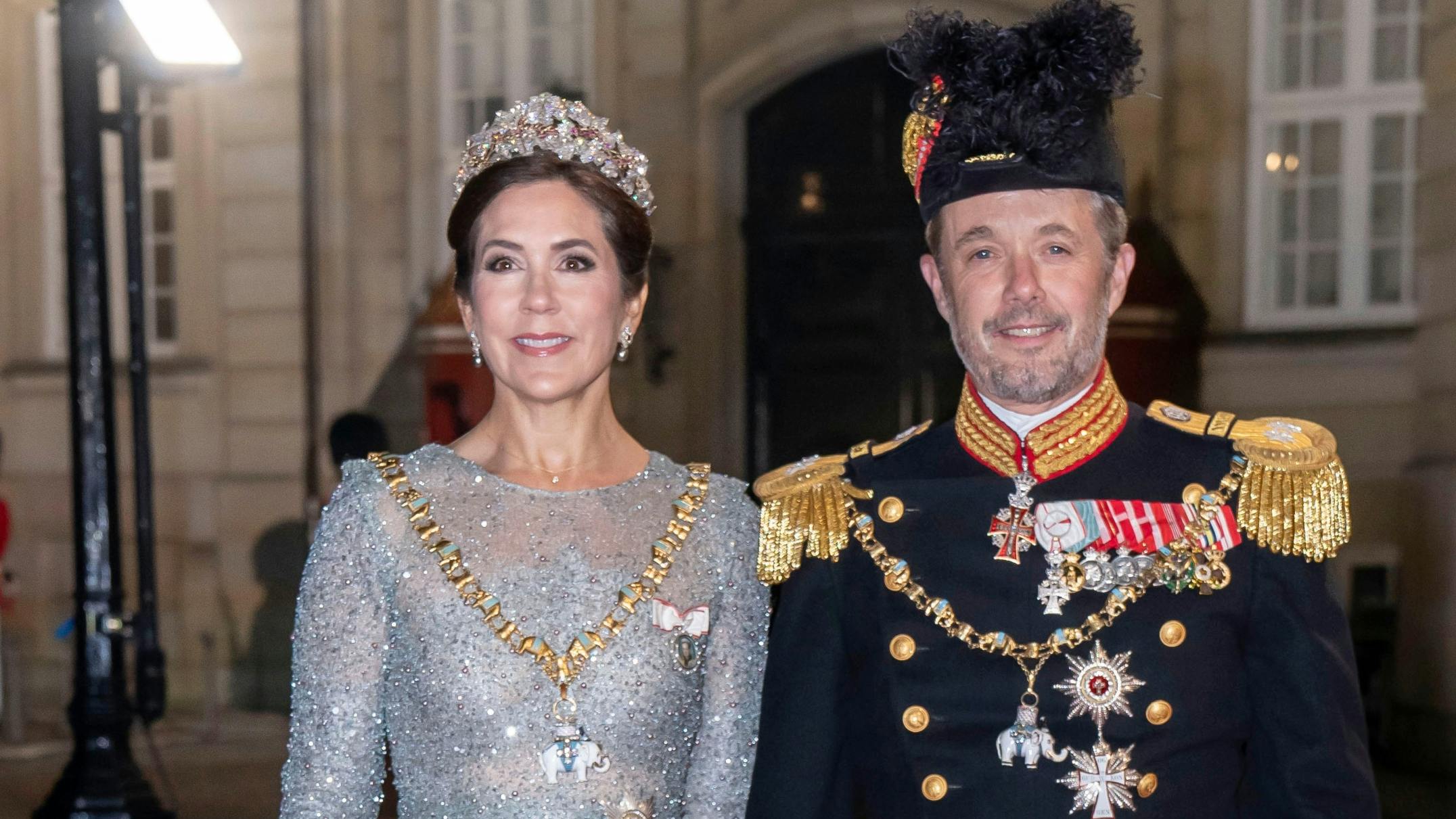 Kronprinsesse Mary og kronprins Frederik, Danmark.&nbsp;
