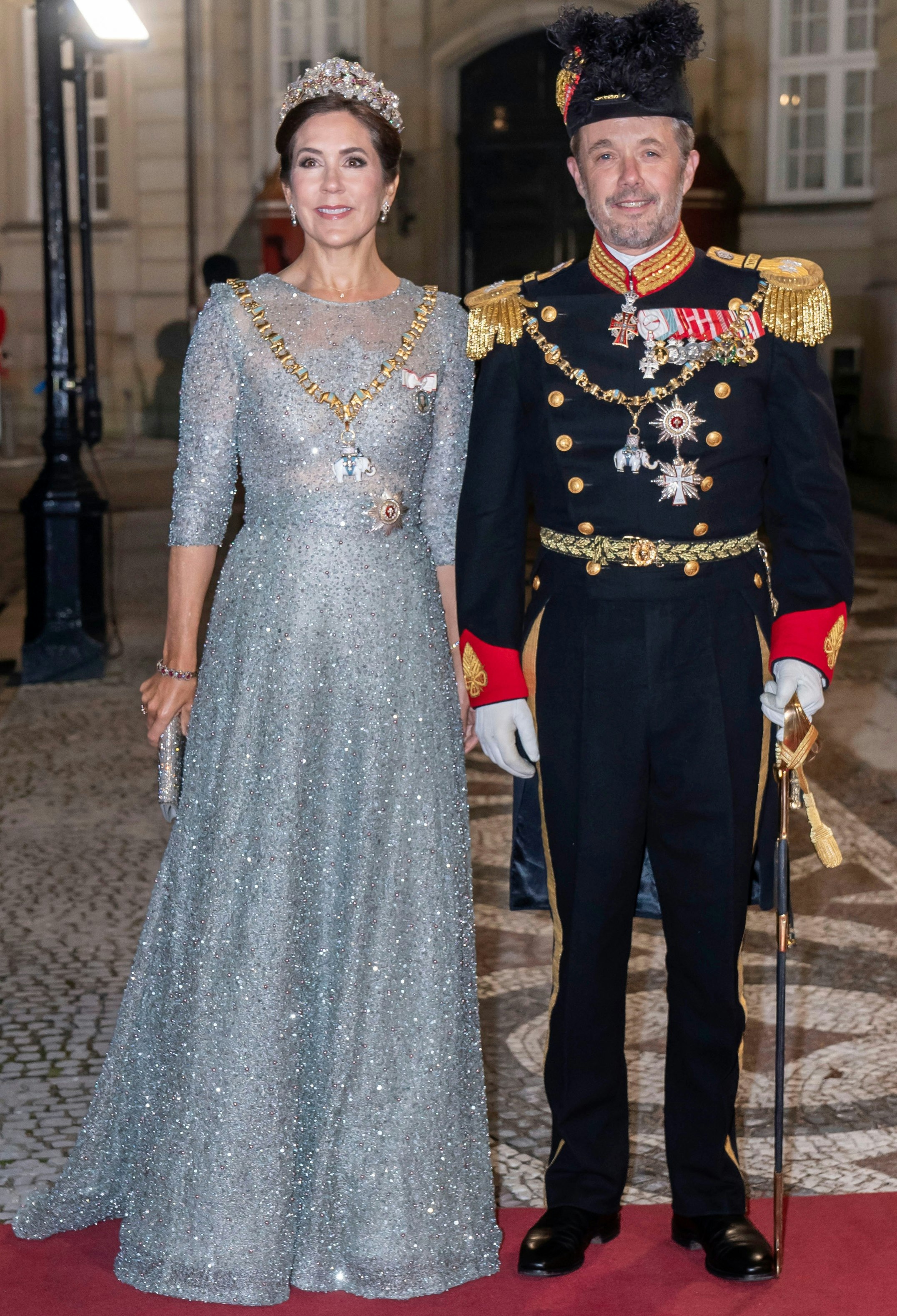 Kronprinsesse Mary og kronprins Frederik, Danmark.&nbsp;
