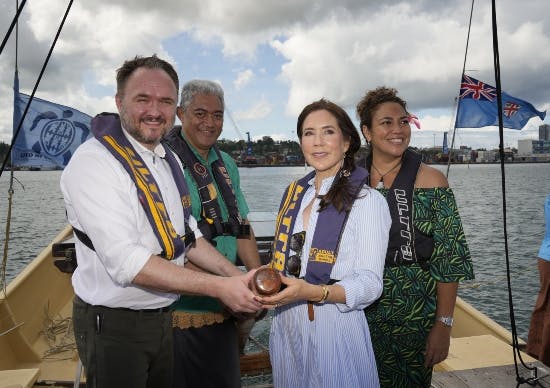 Dan Jørgensen og kronprinsesse Mary