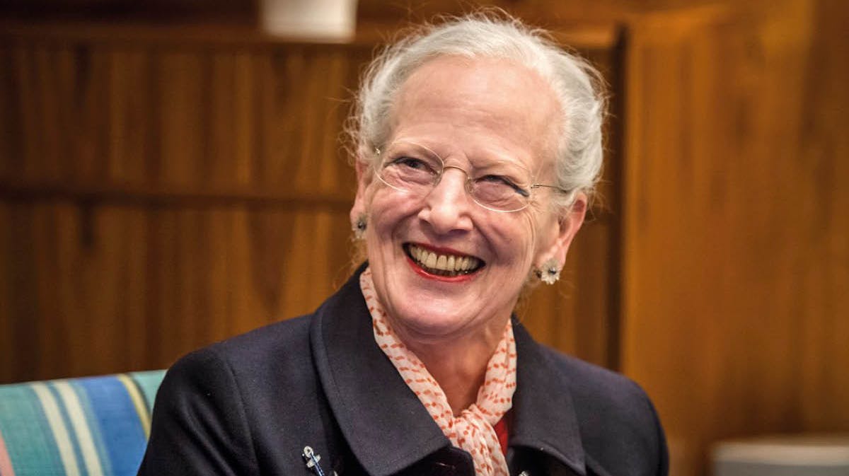 Dronning Margrethe.