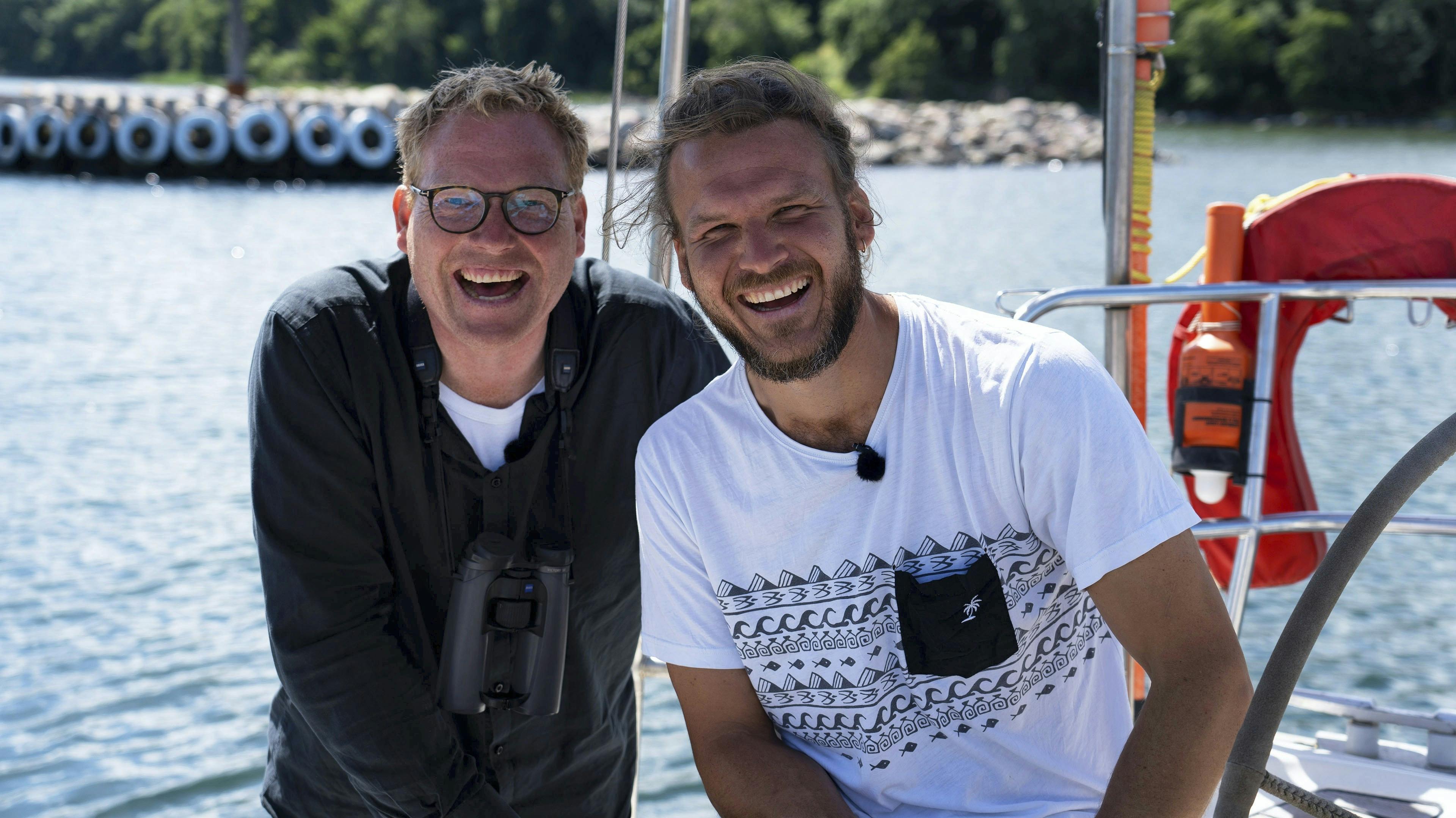 Sebastian Klein og Emil Midé Erichsen.