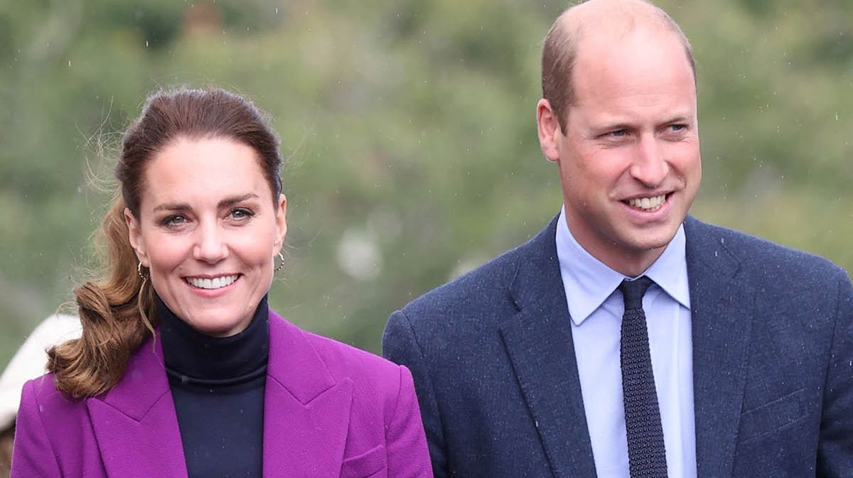 Prinsesse Kate og prins William. 