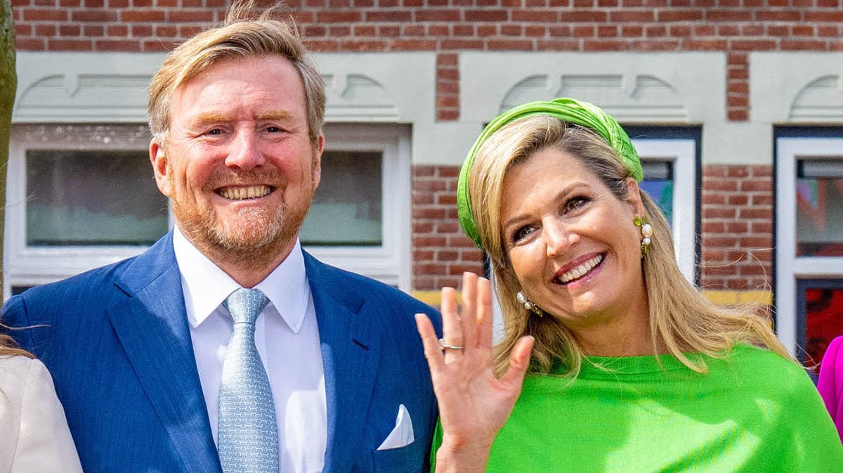 Kong Willem-Alexander og dronning Maxima.