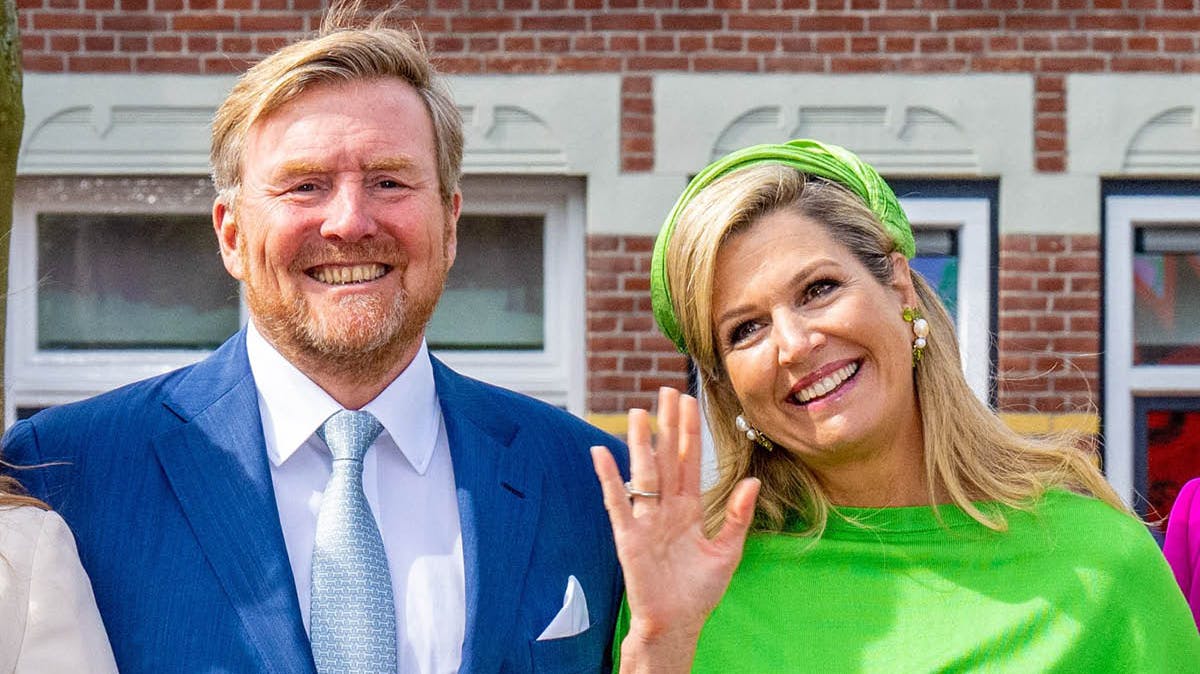 Kong Willem-Alexander og dronning Maxima. 