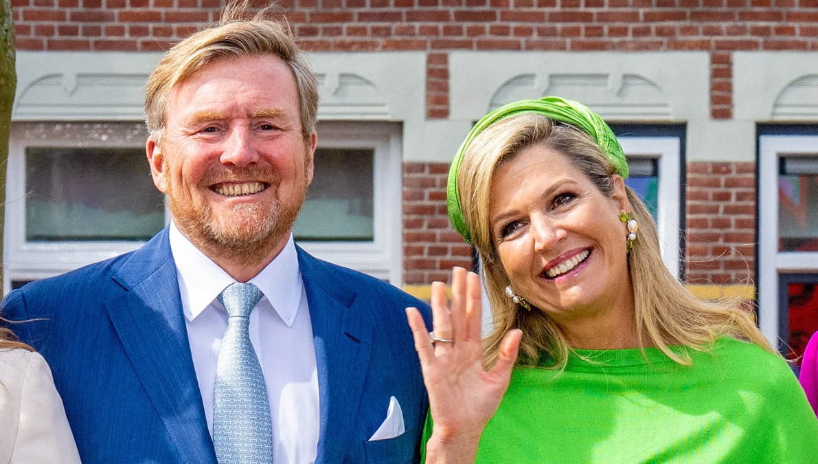 Kong Willem-Alexander og dronning Maxima. 