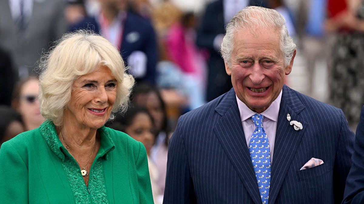 Dronning Camilla og kong Charles. 