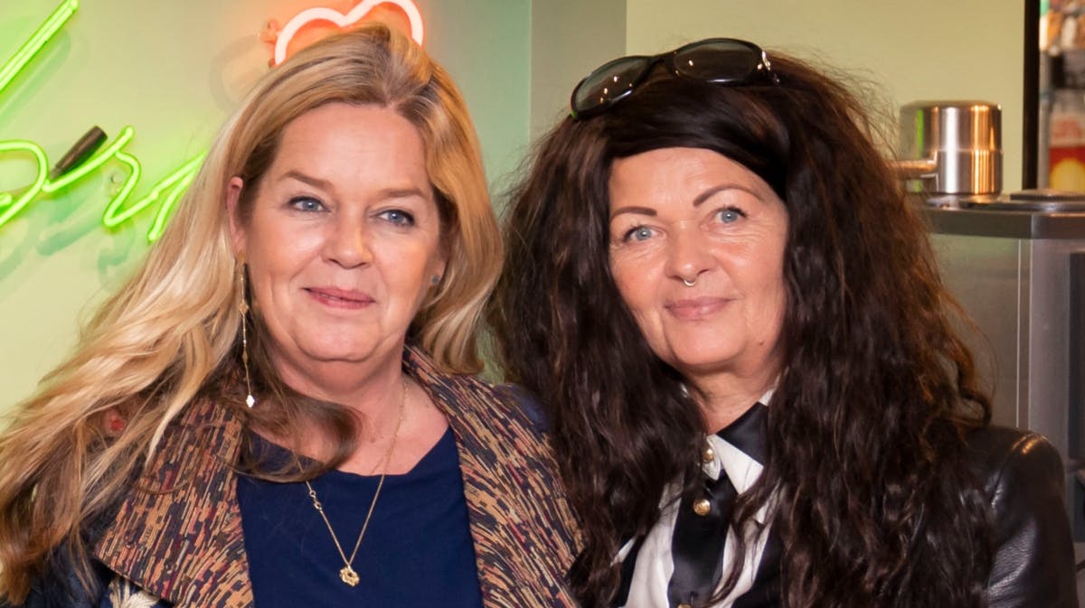 Fra venstre: Eva Riedel og Dorte Glad 