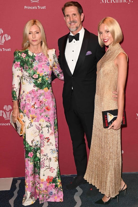 Kronprinsesse Marie-Chantal, kronprins Pavlos og prinsesse Maria-Olympia. 