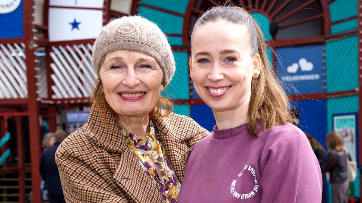 Bodil Jørgensen og Merete Mærkedahl. 