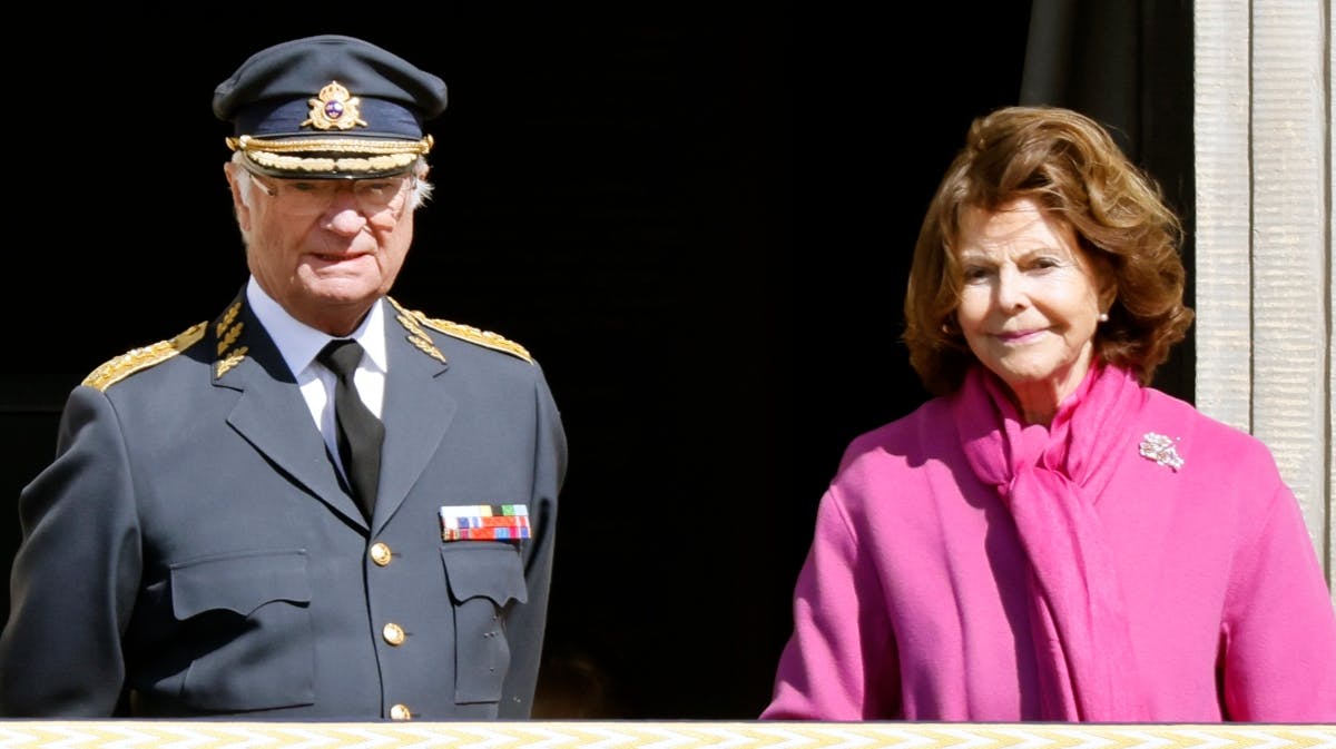 Kong Carl Gustaf og dronning Silvia